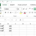 PHPExcel การกำหนดค่าให้กับ Cell ด้วยฟังก์ชั่น setCellValue()