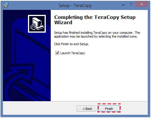 วิธีติดตั้งโปรแกรม TeraCopy