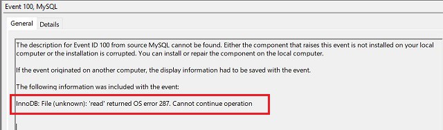 วิธีแก้ไข XAMPP MySQL shutdown unexpectedly ที่ติดตั้งบน Windows 10