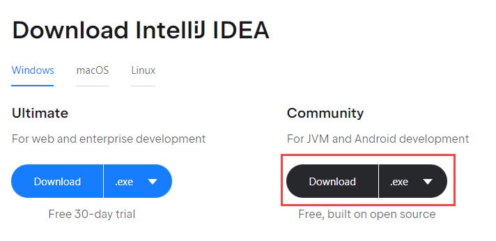 วิธีติดตั้งโปรแกรม JetBrains IntelliJ IDEA Community Edition