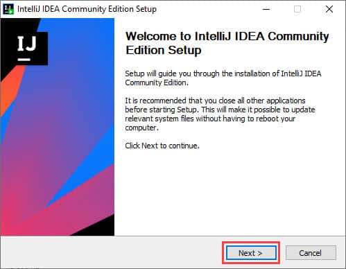 วิธีติดตั้งโปรแกรม JetBrains IntelliJ IDEA Community Edition