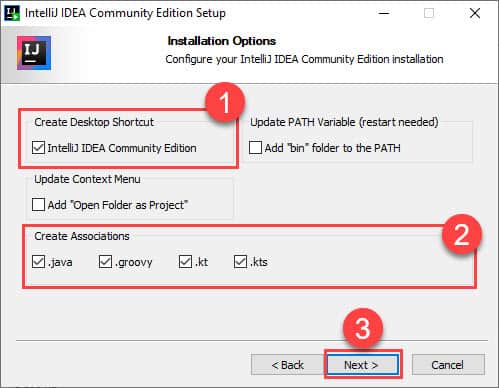 วิธีติดตั้งโปรแกรม JetBrains IntelliJ IDEA Community Edition