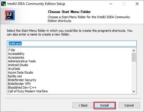 วิธีติดตั้งโปรแกรม JetBrains IntelliJ IDEA Community Edition